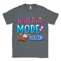 Charcoal Heather Birthday Mode On Classic Tee - BundleAndBundleShop