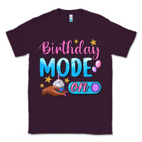 Plum Birthday Mode On Classic Tee - BundleAndBundleShop