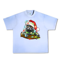 Grape Ice christmas scottish fold cat Urban Heavy Tee - LillyAllenDesigns