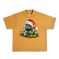Peanut Butter christmas scottish fold cat Urban Heavy Tee - LillyAllenDesigns