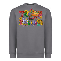 Storm Tacos and tequila Heavyweight Sweatshirt - NancyCooperArtShop