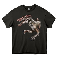 Asphalt Spinosaurus Face Heavy Core Tee - LillyAllenDesigns