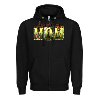 Black American Mom Mother's Day Zipper Hoodie - CowGirlArtShop