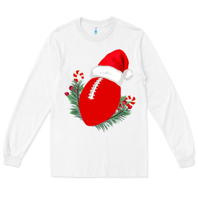 Christmas Football Long Sleeve Tee by Bettercallsaul | Teevron