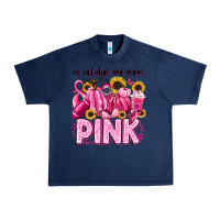 Navy in october we wear pink football Urban Heavy Tee - LillyAllenDesigns
