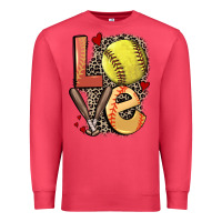 Cardinal love softball Premium Sweatshirt - FaDigitalArtStudio