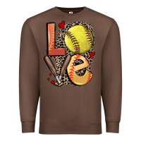 Chestnut love softball Premium Sweatshirt - FaDigitalArtStudio