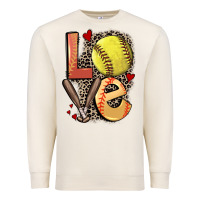 Sandshell love softball Premium Sweatshirt - FaDigitalArtStudio