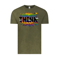 Vintage Olive pride and identity expression Vintage Tee - LillyAllenDesigns