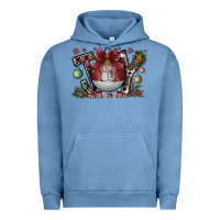 Pigment Pebble Blue joy Urban Hoodie - CowhideDigitalArt