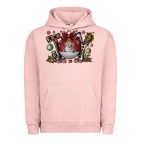 Pigment Salmon joy Urban Hoodie - CowhideDigitalArt