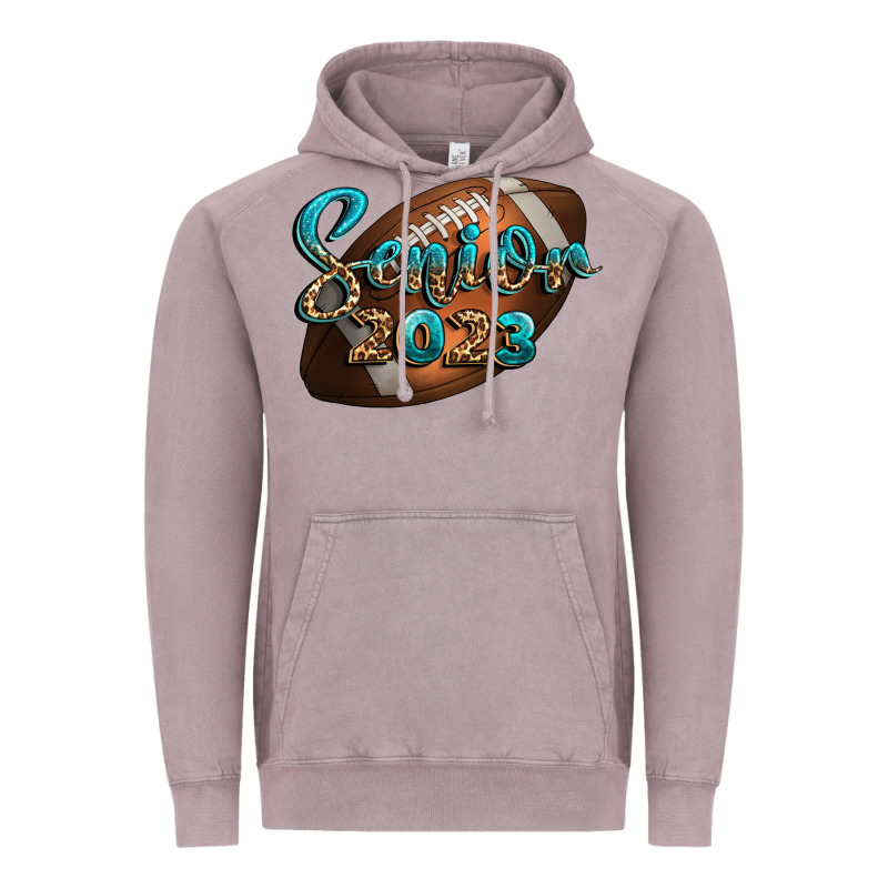 American Football Senior 2023 Vintage Hoodie by BundleAndBundleShop | Teevron