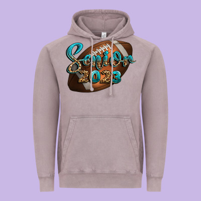 American Football Senior 2023 Vintage Hoodie Designed By Bundleandbundleshop