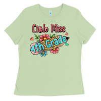 Matcha little miss fourth grade Ladies Tee - Jasminsmagicworld