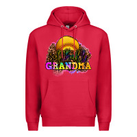 Cardinal softball grandma Premium Hoodie - OliviaCreatesArt
