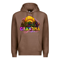 Chestnut softball grandma Premium Hoodie - OliviaCreatesArt