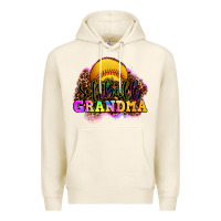 Tofu softball grandma Premium Hoodie - OliviaCreatesArt