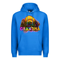True Royal softball grandma Premium Hoodie - OliviaCreatesArt