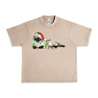 French Oak christmas siamese cat Urban Heavy Tee - LillyAllenDesigns