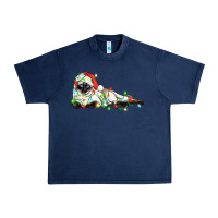 Navy christmas siamese cat Urban Heavy Tee - LillyAllenDesigns