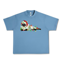 Pebble Blue christmas siamese cat Urban Heavy Tee - LillyAllenDesigns