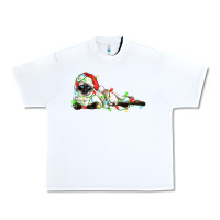 White christmas siamese cat Urban Heavy Tee - LillyAllenDesigns