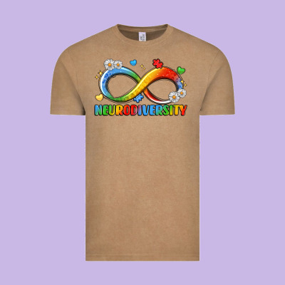 Neurodiversity Vintage Tee Designed By Lillyallendesigns