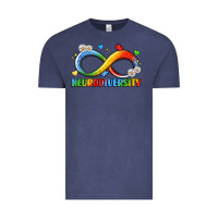 Vintage Denim neurodiversity Vintage Tee - LillyAllenDesigns
