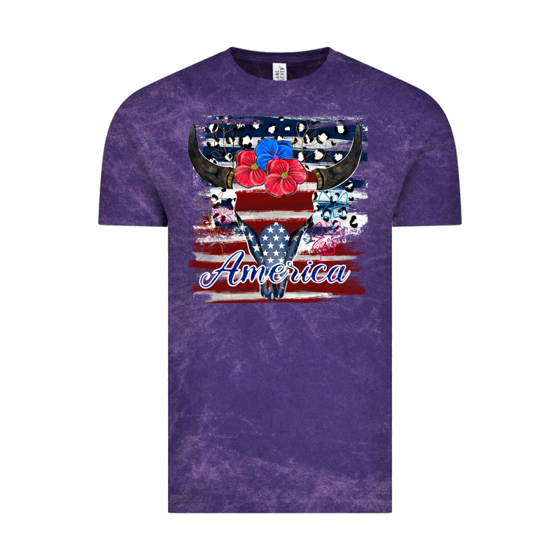 Bull Skull America Vintage Tee by JahusDesignShop | Teevron