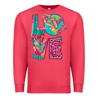 Cardinal love with nail elements bbs Premium Sweatshirt - BundleAndBundleShop
