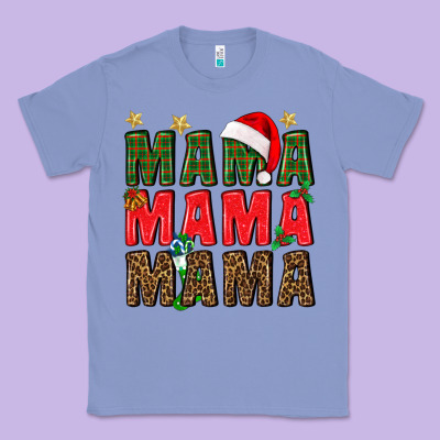 Christmas Mama Classic Tee Designed By Bundleandbundleshop