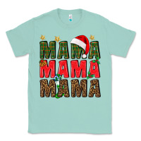Seafoam Christmas Mama Classic Tee - BundleAndBundleShop