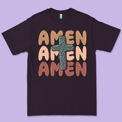 Amen Premium Tee Designed By Maliassmallbusiness