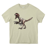 Mossy Deinonychus Heavy Core Tee - LillyAllenDesigns