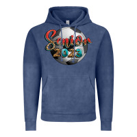 Vintage Denim soccer senior 2023 Vintage Hoodie - BundleAndBundleShop