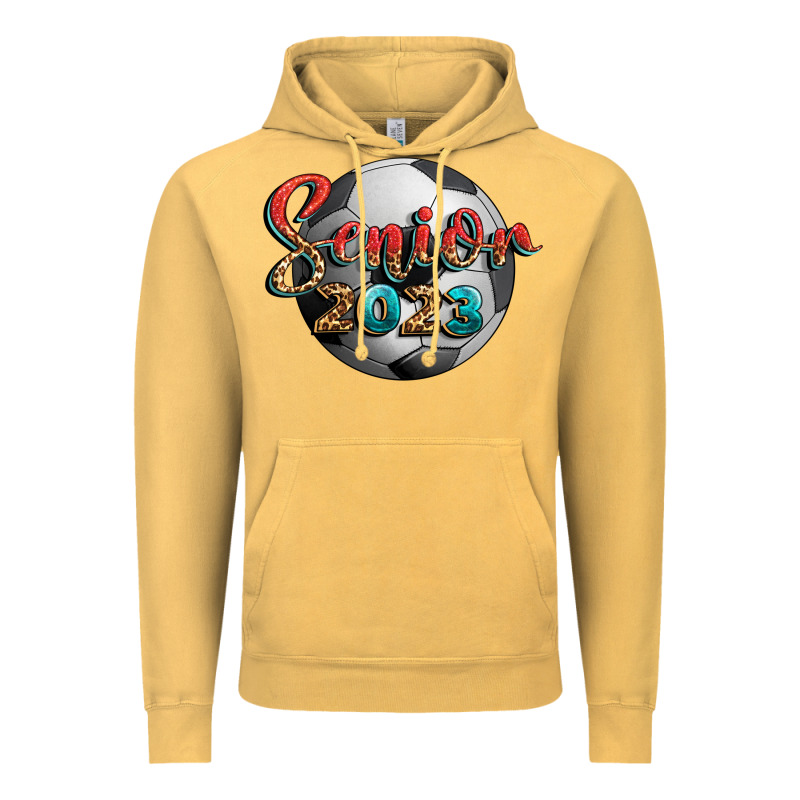 Soccer Senior 2023 Vintage Hoodie by BundleAndBundleShop | Teevron