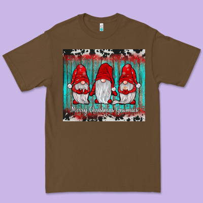 Merry Christmas Gnomies Tumbler Premium Tee Designed By Jahusdesignshop