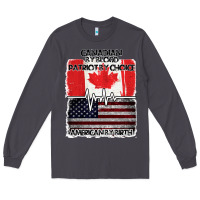 Smoke American By Birth Canadian By Blood Patriot By Choice Long Sleeve Tee - Bettercallsaul