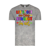 Cloud Rock celebrate pride with colorful text Vintage Tee - LillyAllenDesigns