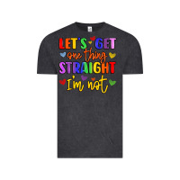 Vintage Black celebrate pride with colorful text Vintage Tee - LillyAllenDesigns