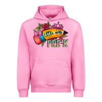 Fuchsia Pink little miss prek Urban Hoodie - CowhideDigitalArt