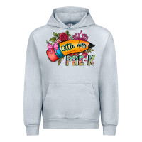 Heather Grey little miss prek Urban Hoodie - CowhideDigitalArt