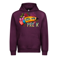 Mauve Wine little miss prek Urban Hoodie - CowhideDigitalArt