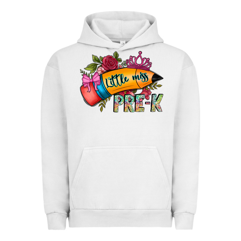Little Miss Prek Urban Hoodie by CowhideDigitalArt | Teevron