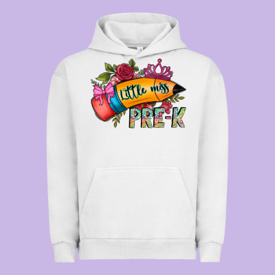 Little Miss Prek Urban Hoodie Designed By Cowhidedigitalart