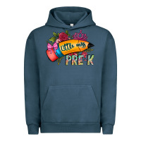 Pigment Midnight Navy little miss prek Urban Hoodie - CowhideDigitalArt