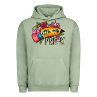Pigment Oil Green little miss prek Urban Hoodie - CowhideDigitalArt