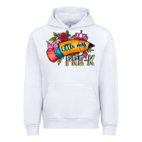 White little miss prek Urban Hoodie - CowhideDigitalArt