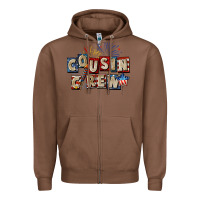 Chestnut Cousin crew 4th of july Zipper Hoodie - CowGirlArtShop