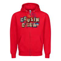 Red Cousin crew 4th of july Zipper Hoodie - CowGirlArtShop